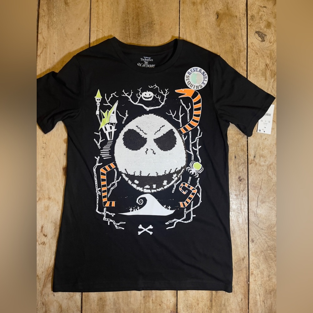 Disney's The Nightmare Before Christmas Reversible Sequin Jack